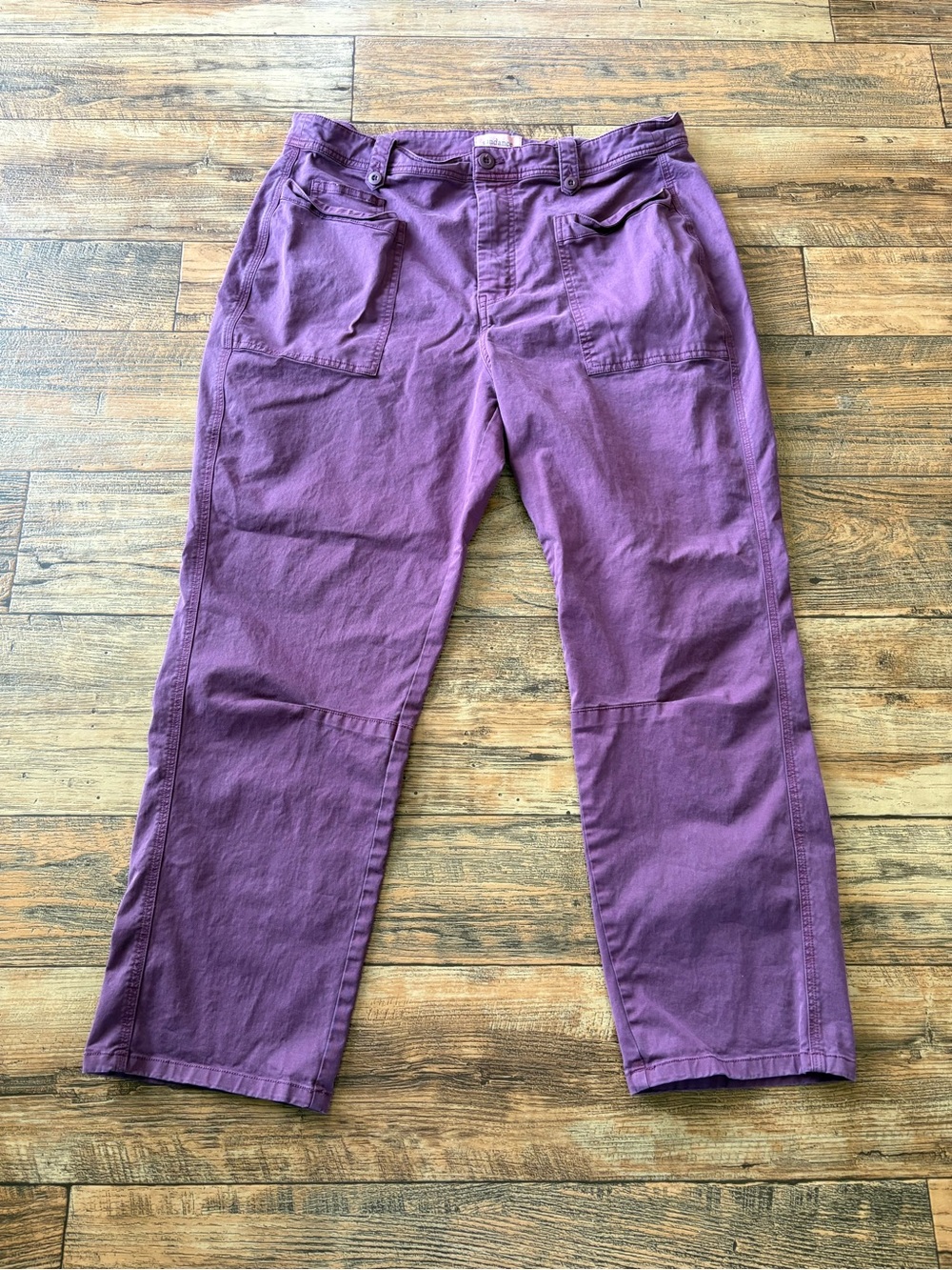 Sundance Plum Casual Straight Leg Pants